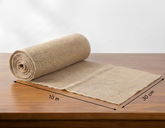 Tischläufer aus Jute 280 g/m² (30 cm x 10 m)