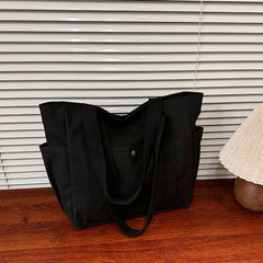 Canvas Tasche – Größe L | Schwarz