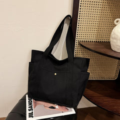 Canvas Tasche – Größe L | Schwarz