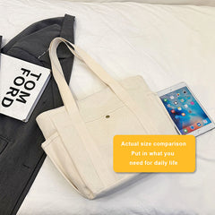 Canvas Tasche – Größe L | Creme