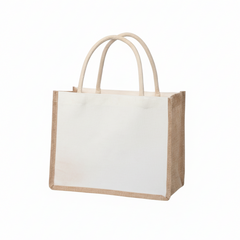 Jute & Canvas Tasche - Größe S