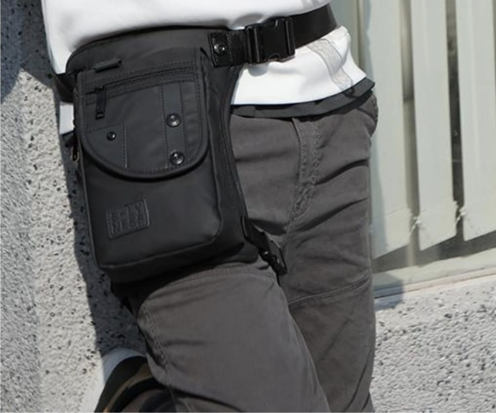 Multifunktionale Hüfttasche mit Oberschenkelbefestigung – Komfort trifft auf Leistung